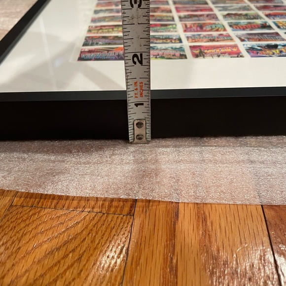 Framed Mint USPS 37c “Greetings From” Commemorative Stamp Sheet - Picture 10 of 14